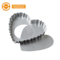 Sydänvuoka irrotettavalla pohjalla