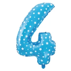 Puhallettava foliopallo nro 4 tähdet 40cm