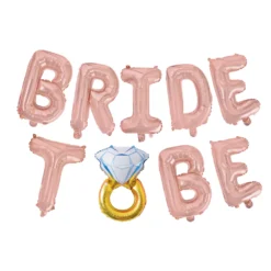 Bride to be sormus-ilmapallobanneri