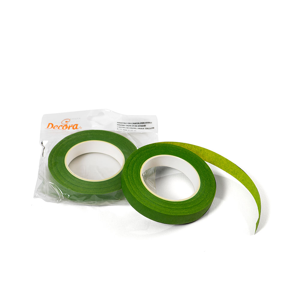 Kukkateippi vaaleanvihreä 12mm, 27m