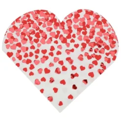 Pun.sydän -muotolautasliinat 10kpl 33 x 33 cm