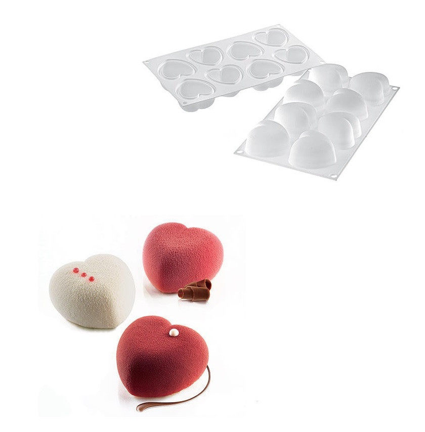 Bakers sydän silikonimuotti