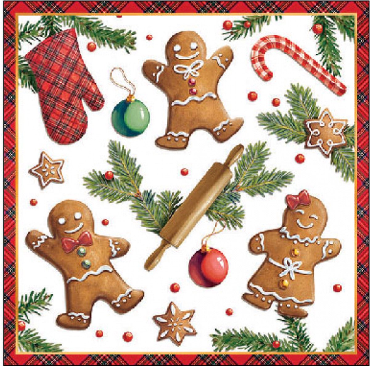 Piparkakku -servetit