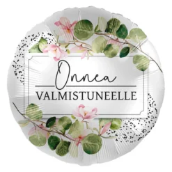 Onnea valmistuneelle -foliopallo 38cm