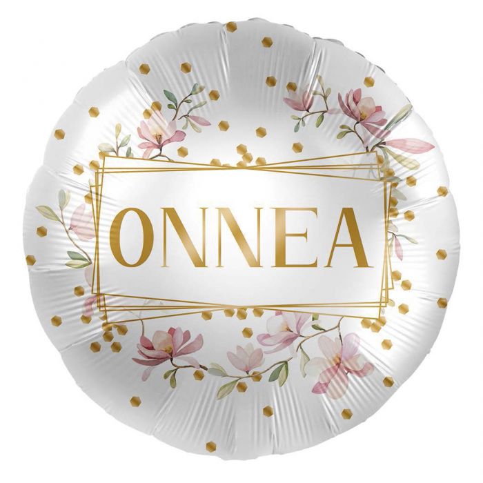 Onnea - foliopallo kukilla 38cm