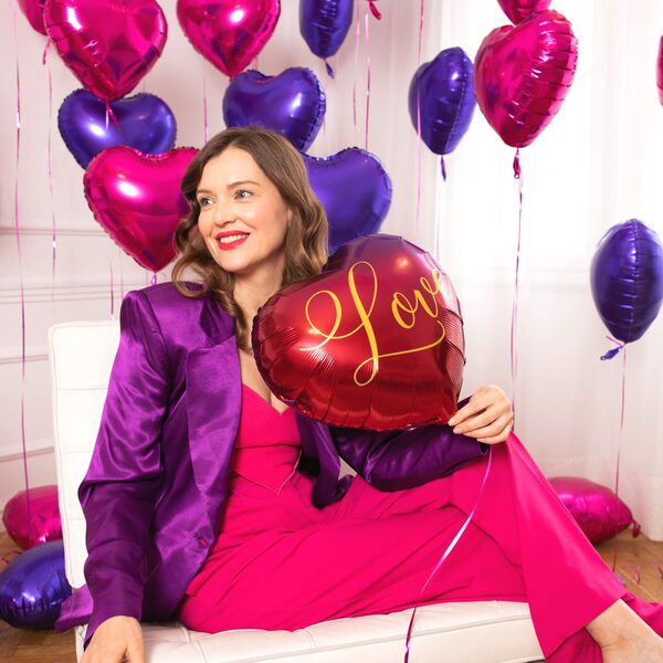 Love -foliopallo 45 cm - Image 3