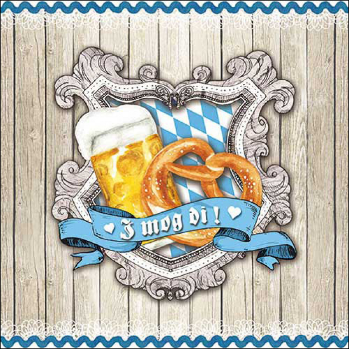 Octoberfest brezel-lautasliinat