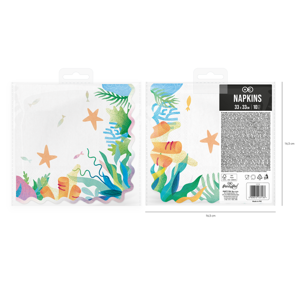 Under the sea-lautasliinat 10kpl - Image 7