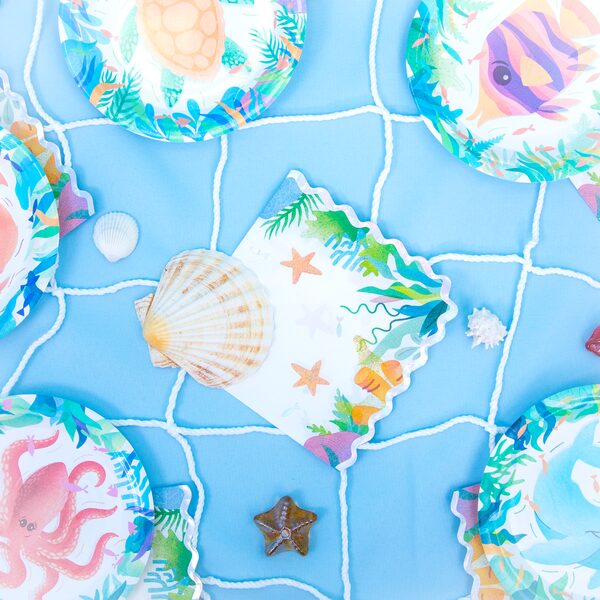 Under the sea-lautasliinat 10kpl - Image 5