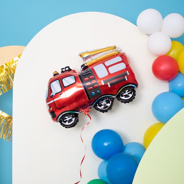 Muotofoliopallo, paloauto 68x59cm - Image 2