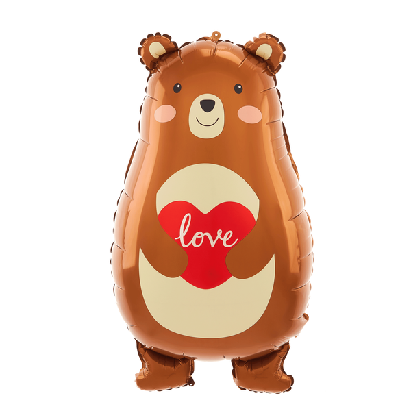Love nalle -foliopallo 48x79cm