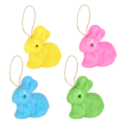 Pääsiäispuput Glitter 4kpl