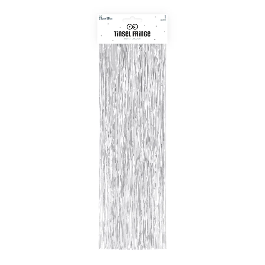 Joulukuusen koristenauha -hopea