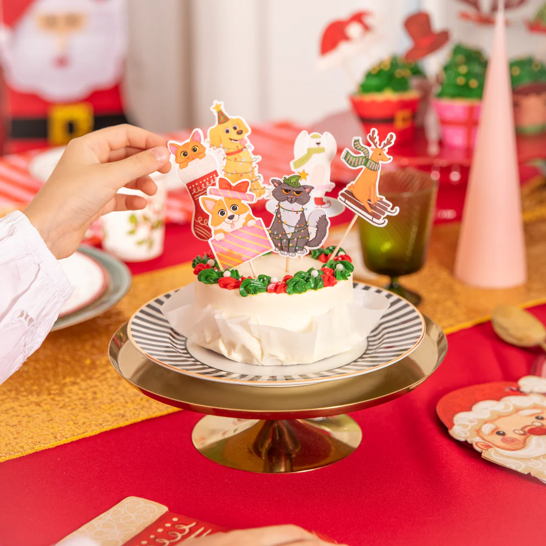 Jouluiset -koristetikut eläinlajitelma - Image 4