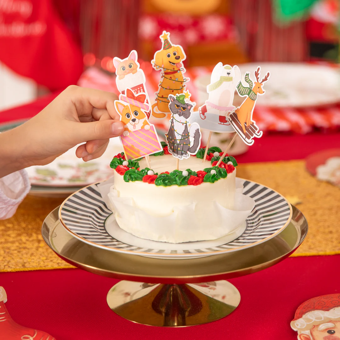 Jouluiset -koristetikut eläinlajitelma - Image 2