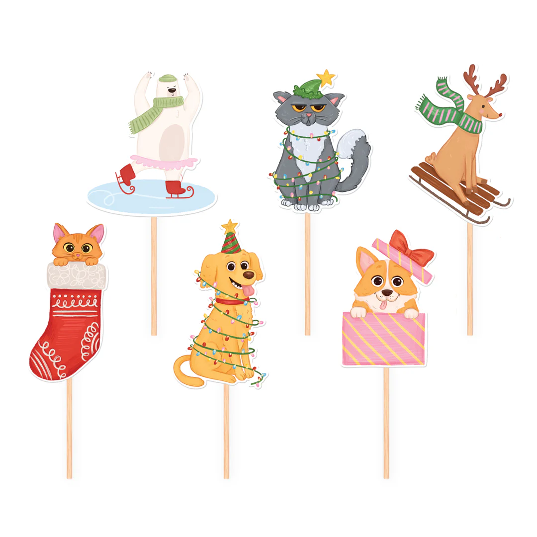 Jouluiset -koristetikut eläinlajitelma