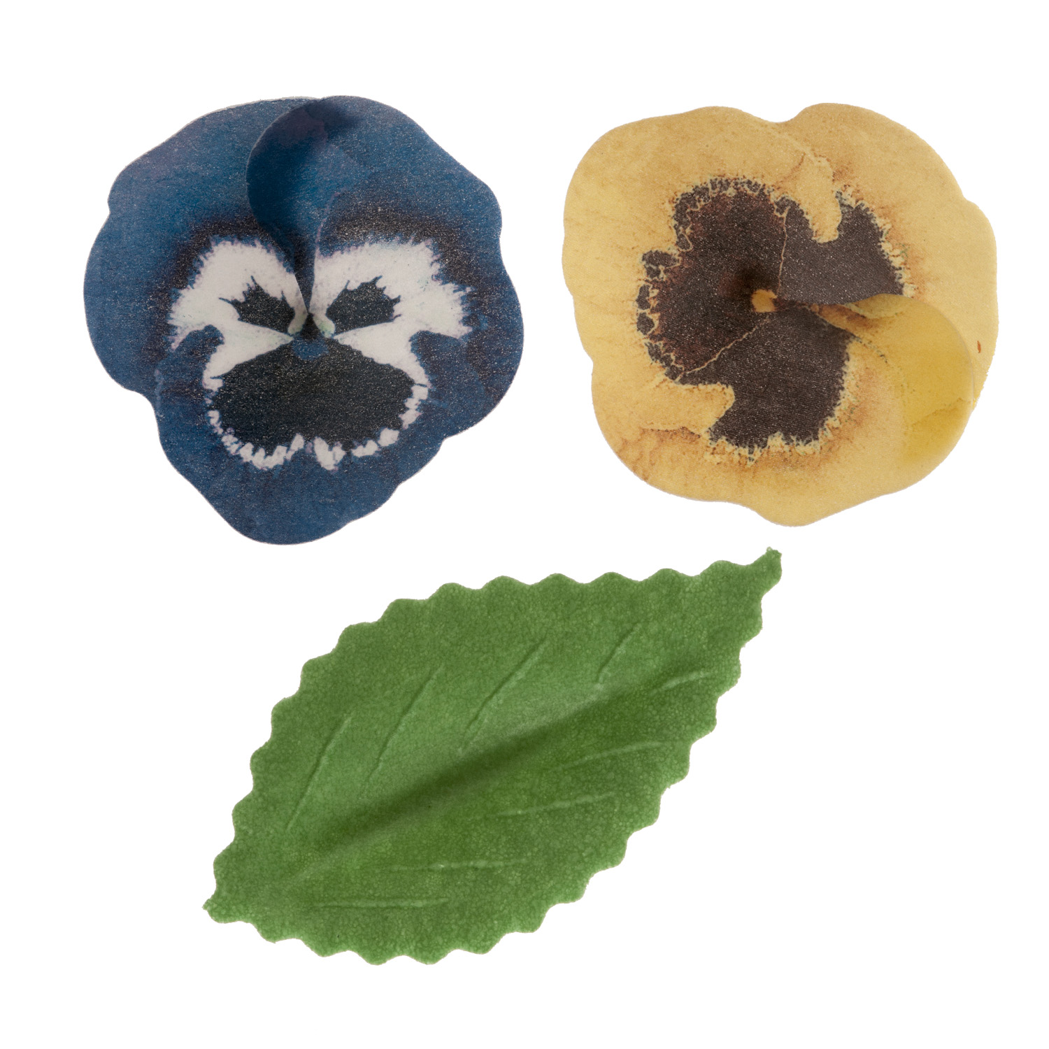 Vohveli orvokit 3kpl ja lehdet 6kpl