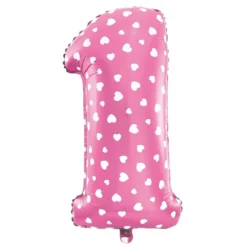 Puhallettava foliopallo nro 1 sydämet 40cm