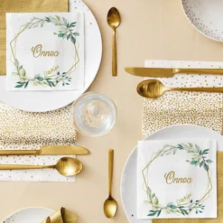 Onnea-lautasliinat 20kpl  33 x 33 cm