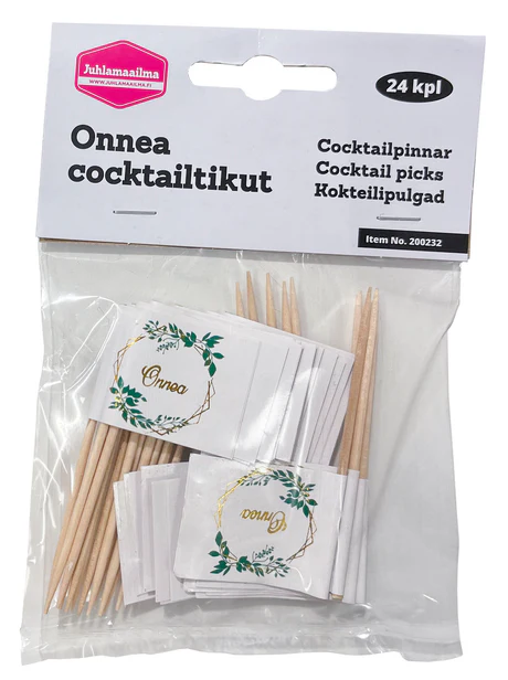 Onnea -koristetikut 24kpl
