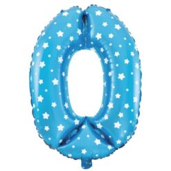 Puhallettava foliopallo nro 0 tähdet 40cm