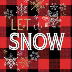 Let it snow -lautasliinat