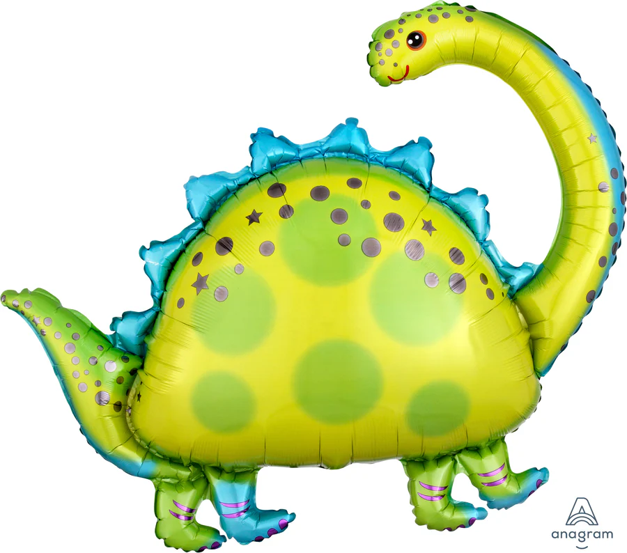 Muotofoliopallo dino