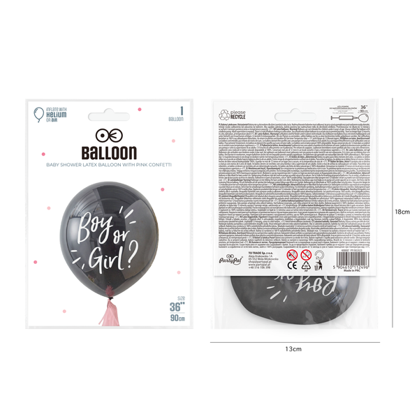 Jättipallo 90cm Boy Or Girl - Image 2