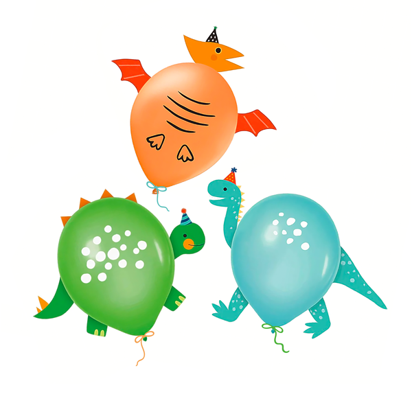 Ilmapallot Dinot 3kpl