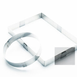 Säädettävä reunavuoka neliö+puristin