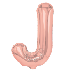 Puhallettava foliopallo J ruusukulta 40cm