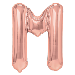 Puhallettava foliopallo M ruusukulta 40cm