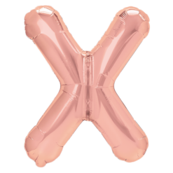 Puhallettava foliopallo X ruusukulta 40cm