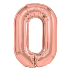 Puhallettava foliopallo nro 0 ruusukulta 40cm