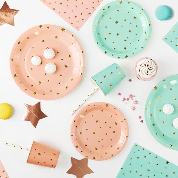 Paperipillit kultatähti 10kpl - Image 3