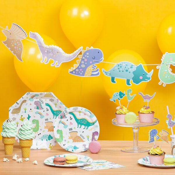 Dinosaurus -mukit 6kpl - Image 2