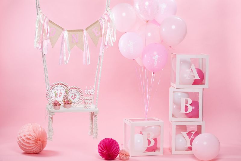 Honeycomb vaaleanpunainen, 30cm - Image 4