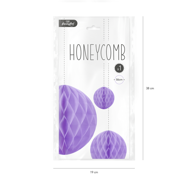 Honeycomb violetti, 30cm - Image 2