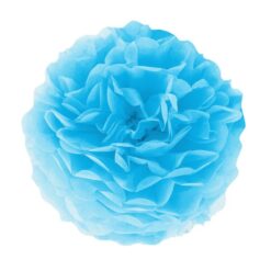 Pompom sininen, 15cm