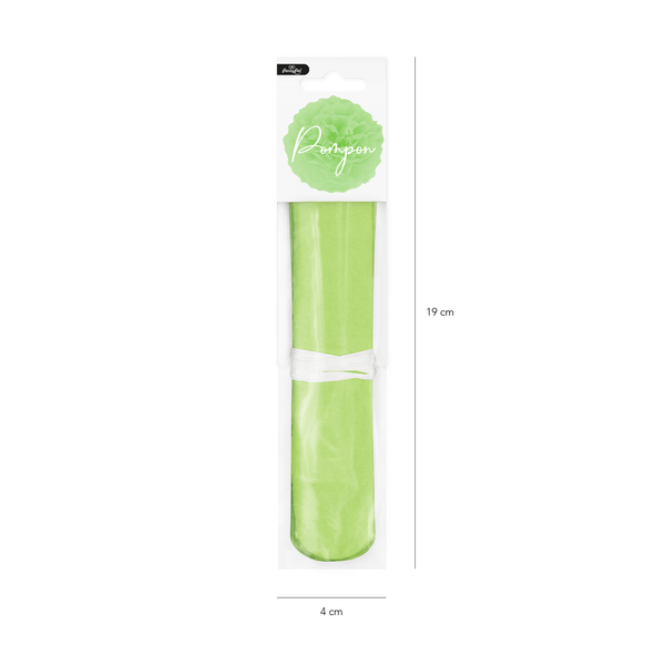 Pompom vihreä, 15cm - Image 2