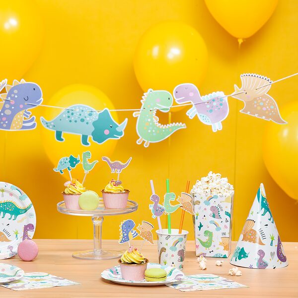 Juhlahatut dinosaurus 6kpl - Image 2