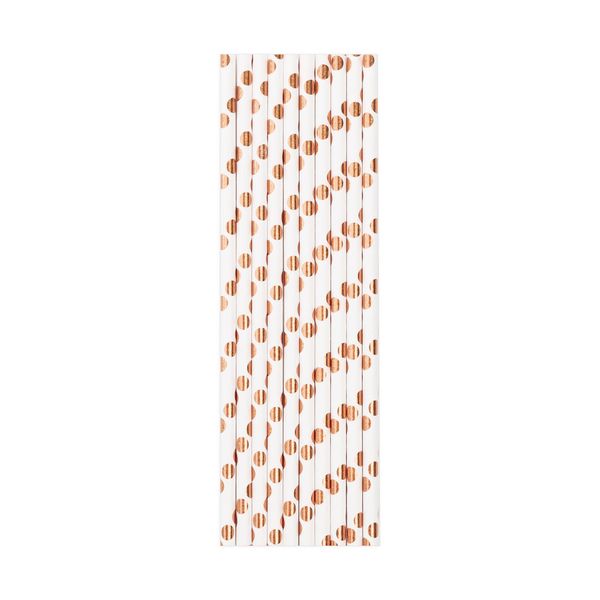 Paperipillit ruusukultapallo 10kpl - Image 3