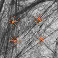 Hämähäkinverkko, Musta 200g