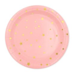 Lautaset roosatähti 6kpl