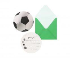 Kutsukortit jalkapallo 6kpl