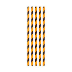Paperipillit musta / oranssi 20kpl