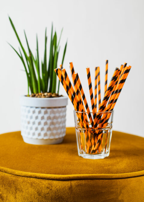 Paperipillit musta / oranssi 20kpl - Image 3