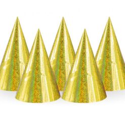 Hologrammi juhlahattu 1kpl -kulta