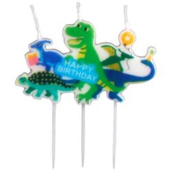 Dinosaurus-kynttilät