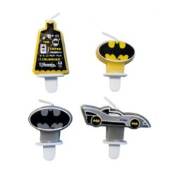 Batman kakkukynttilät 4kpl